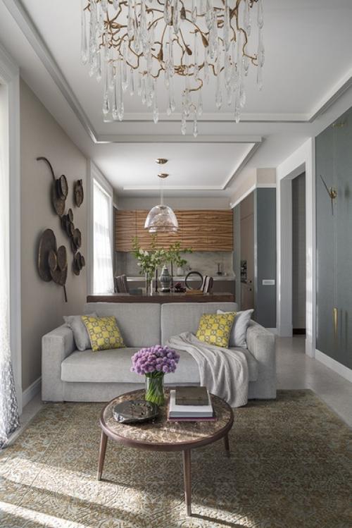 Экологичный интерьер в серо-зеленых тонах ч. 1. 03