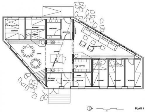 Домик для туристов в Норвегии. 05