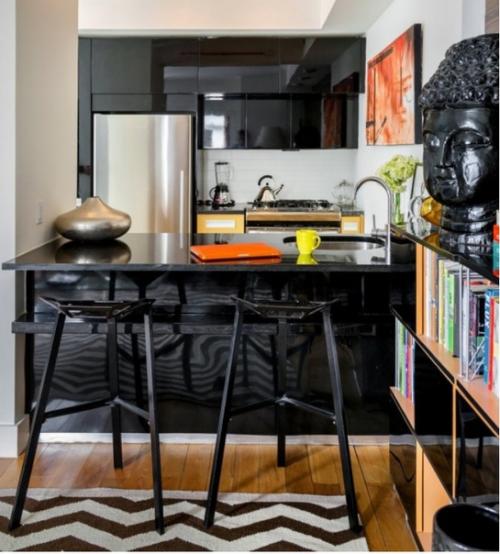 Дизайнеры Teman и Teran Evans вместе работали над созданием этой замечательной квартиры в бруклине. 01