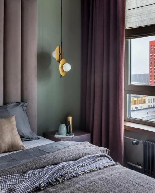 Дизайн квартиры в спокойных тонах на 46 кв. 07