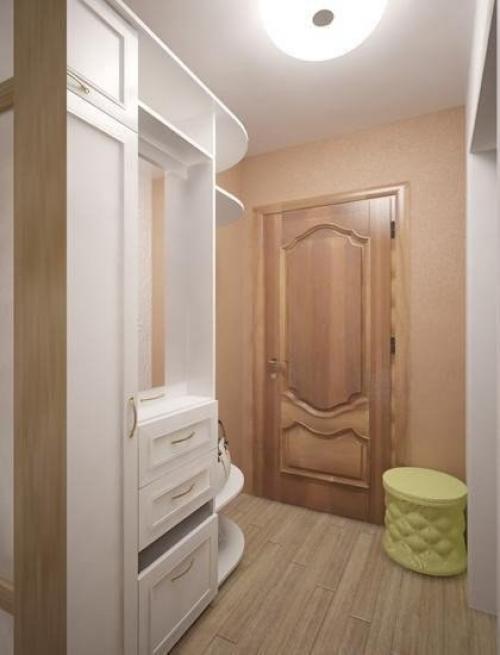 Проект однокомнатной квартиры для семьи с маленьким ребенком, 34 кв. 05