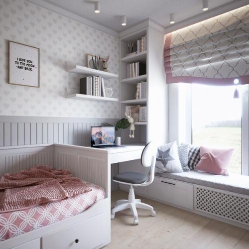 Дизайнер Ольга Иванова рассказала, как оформила трехкомнатную квартиру в квартале Forrest. 04