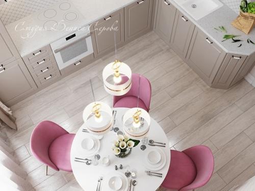 Классический интерьер в светлой пастельной цветовой гамме - это всегда круто! 05