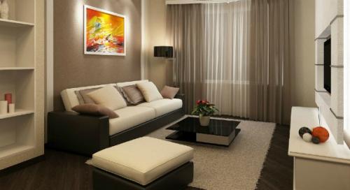 7 простых советов, как сделать однокомнатную квартиру просторнее: 06