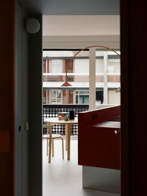 Модернистская квартира в доме Ле корбюзье. 02