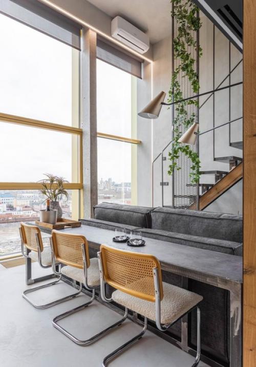 Современный интерьер с этническими мотивами. 01