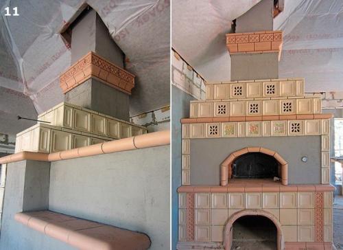 Русская печь с лежанкой. 08