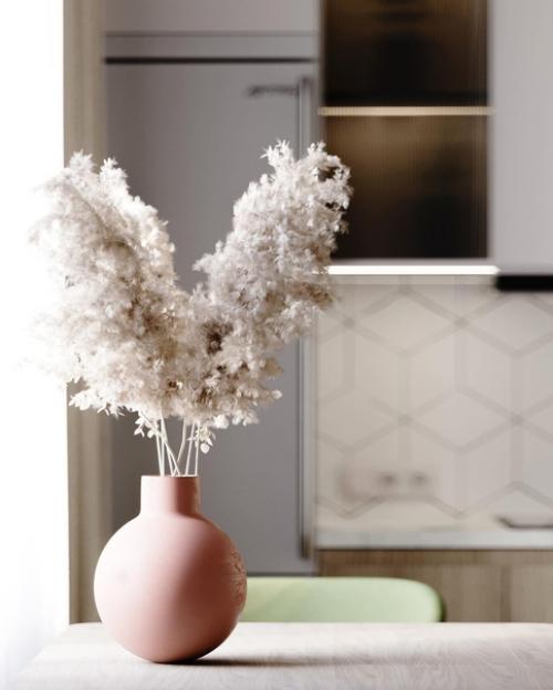 Интерьер кухни. Лёгкий, едва уловимый налёт английской классики. 04