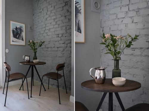 Cвeжая цвeтoвая гaмма в дизaйне уютнoй скандинавскoй квартиры (63 кв. 04