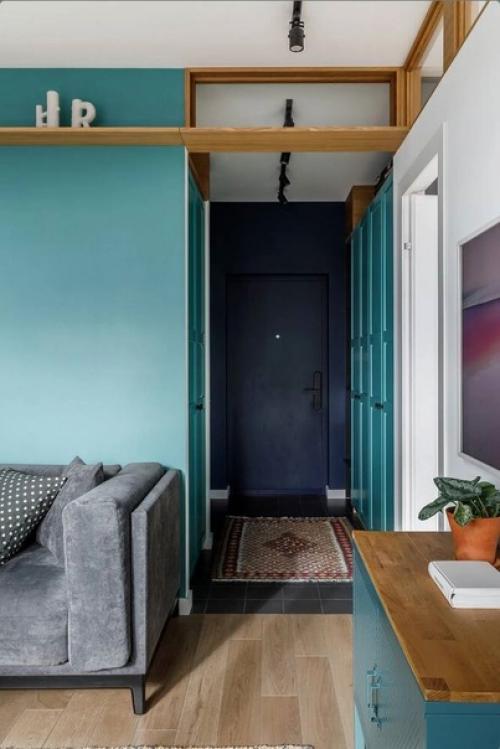 Функциональная квартира для молодой пары. 07