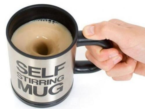 Кружка - мешалка Self Stirring MUG (цвета уточняйте). 01