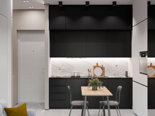 Дизайн - проект студии 33, 54 кв. 01