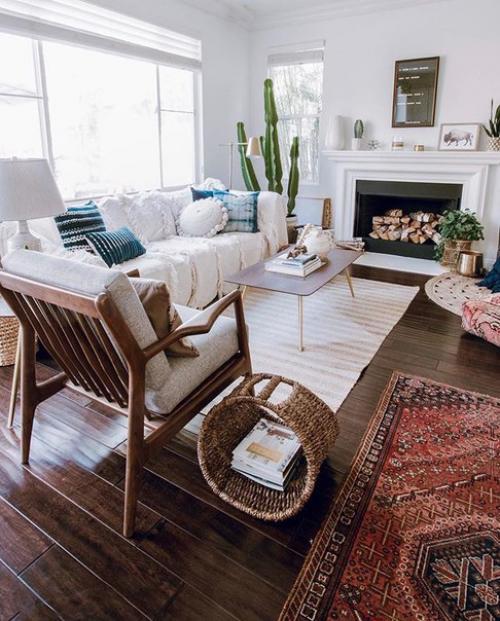 Эко - стиль. Данное стилевое направление в интерьерах домов и офисов распространено. 03