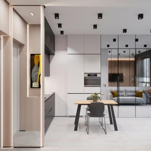 Дизайн - проект студии 33, 54 кв. 06