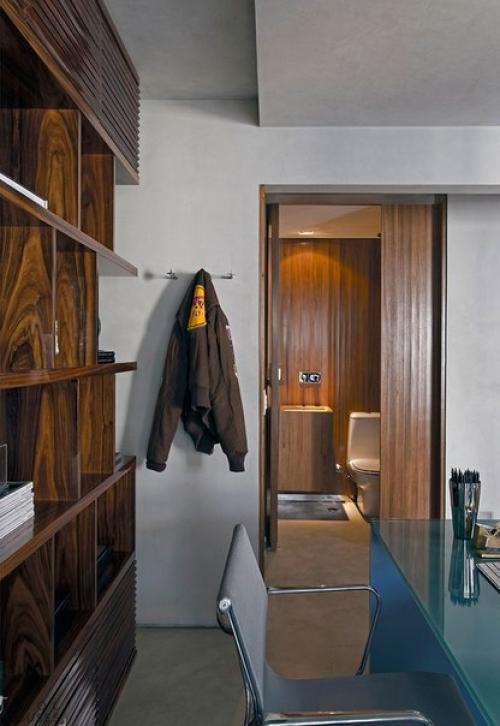 Стильная квартира в стиле лофт создана по проекту Diego Revollo и расположена в Сан-паулу, Бразилия. 06