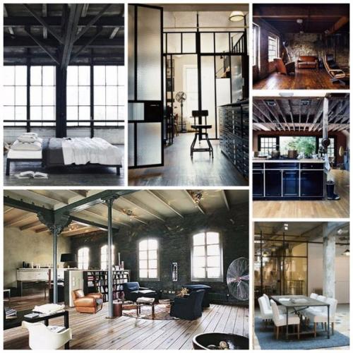 Индустриальный стиль в интерьере. 07