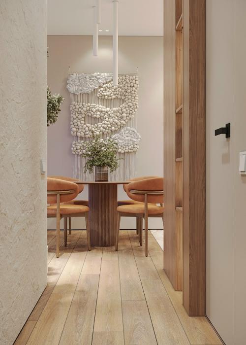 Кухня - гостиная получилась 19 кв. 07