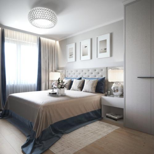 Дизайнер Ольга Иванова рассказала, как оформила трехкомнатную квартиру в квартале Forrest. 07