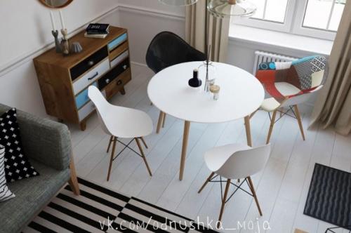 Скандинавский интерьер Хрущевской двушки. 07