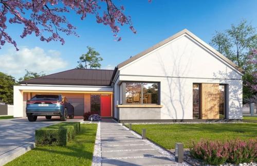 Эскизный проект современного дома с камином и просторной гостиной. 02 Эскизный проект современного дома с камином и просторной гостиной. 02