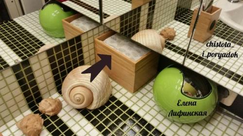 Уход за зеркалами и смесителями в ванной комнате. 05