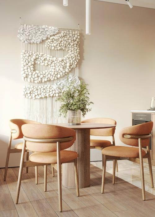 Кухня - гостиная получилась 19 кв. 08