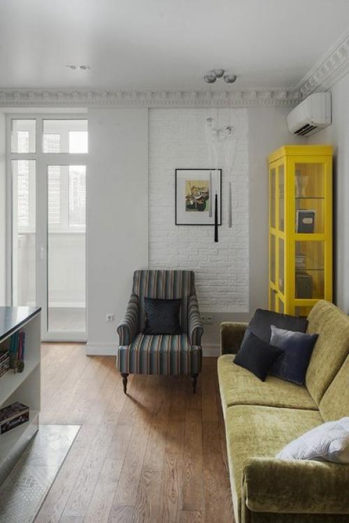 Квартира - студия в Москве от Nido Interiors. 02