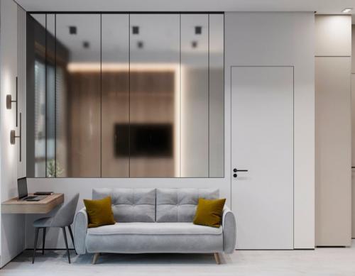 Дизайн - проект студии 33, 54 кв. 03