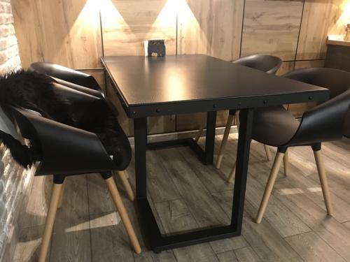 Мы сделали кухню - гостинную в стиле лофт. 04