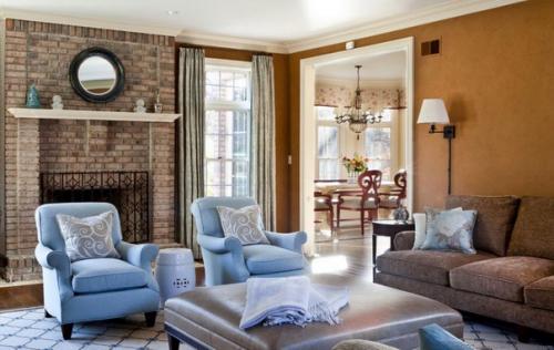 Цветовая гамма гостиной: 5 универсальных сочетаний. 04