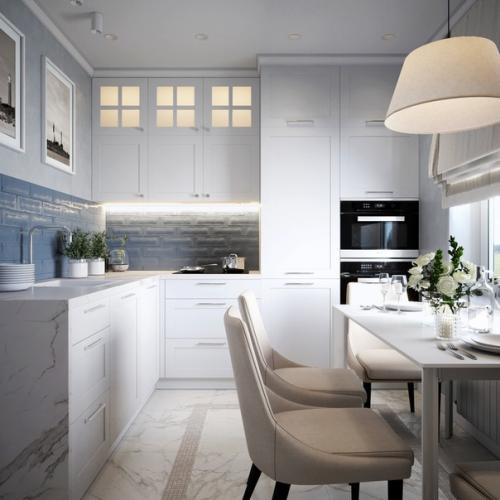 Дизайнер Ольга Иванова рассказала, как оформила трехкомнатную квартиру в квартале Forrest. 02