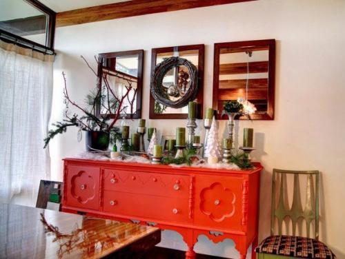 Тренд осени: яркие винтажные предметы мебели. 09