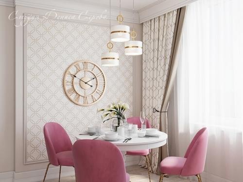 Классический интерьер в светлой пастельной цветовой гамме - это всегда круто! 03