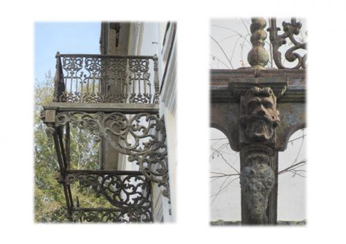 Этот пост посвящен художественному литью из металла, которое не только украшает фасады зданий, но и внутреннее убранство костромских домов. 04