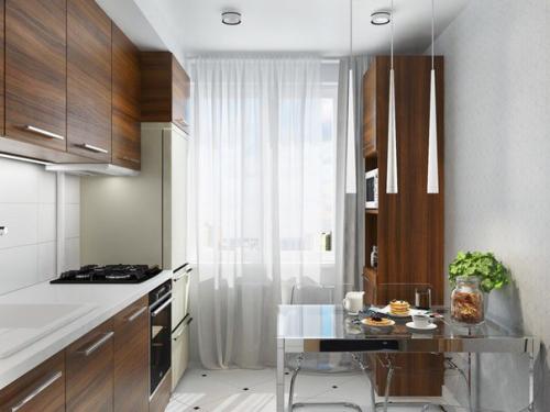 Небольшая кухня - безграничный простор для фантазии.