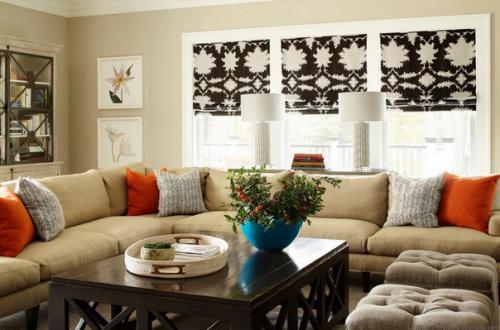 Цветовая гамма гостиной: 5 универсальных сочетаний. 07