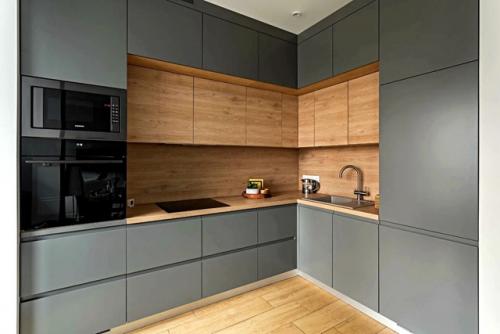 3 достоинства матовых окрашенных фасадов. 03