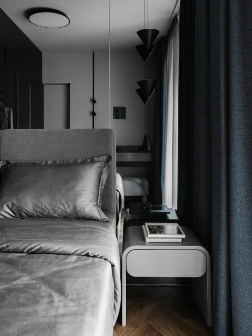 Перепланировка 1-комнатной квартиры 42 м 2 в ЖК английский квартал в Минске. 09