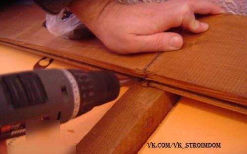 Мастер-класс: утепление и отделка пола на лоджии. 06