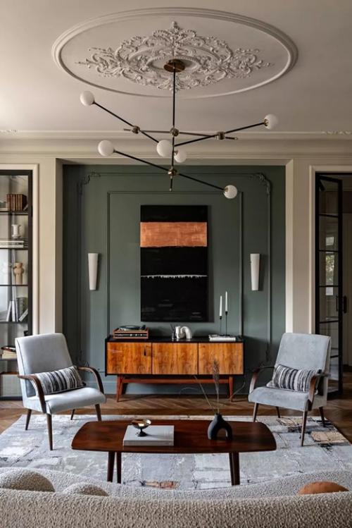 Парижский шарм: эклектичная квартира дизайнера в Казани (ч. 1). 01