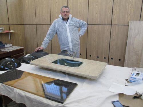 Бизнес: производство изделий из жидкого камня. 01