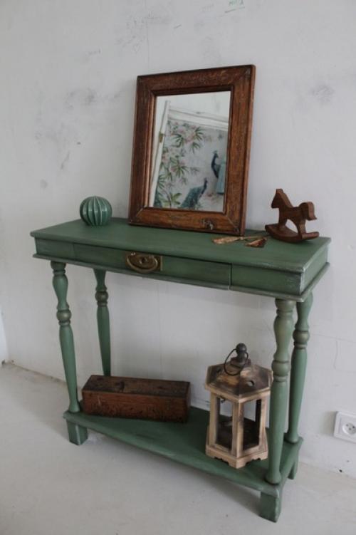 Решила я переделать консольный столик (фото 1 До. 01