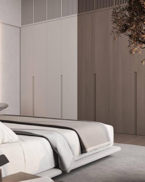 Интерьер спальни в проекте ЖК Крестовский de Lux. 05