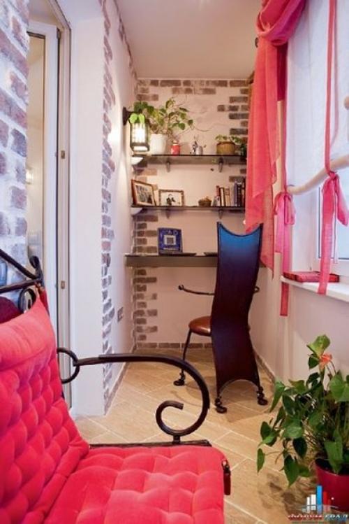 Сборно - интерьерное: подоконник и балкон (идеи). 02