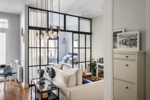 Интерьер квартиры для молодой пары (46 кв. 02