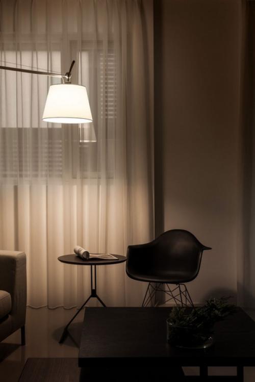 Тайваньское дизайн - ателье Z - Axis Design представило завершенный проект интерьера квартиры Taichung Hong Residence в городе тайчжун, Тайвань. 05