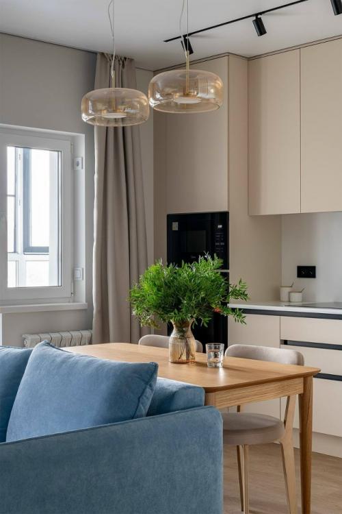 Уютная квартира для семейной пар 46 кв. 01