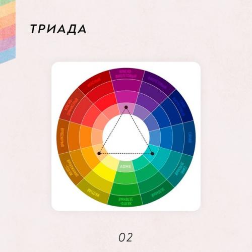 Мы разбираем шпаргалку по сочетанию цветов. 02