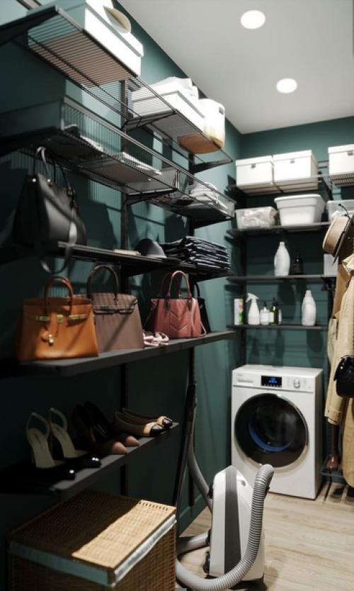 Яркий интерьер квартиры под сдачу. 07