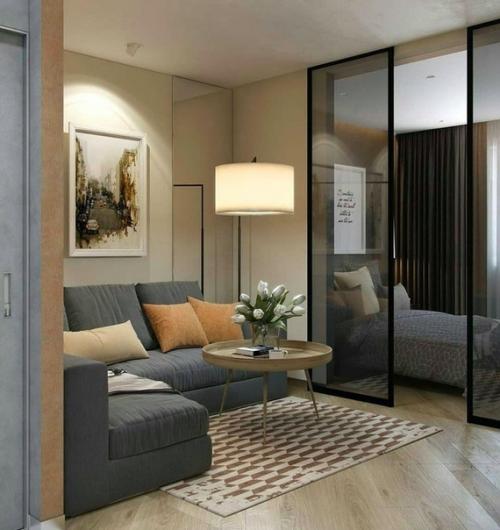 Проект однокомнатной квартиры (43 кв. 04